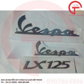 AT -Bộ tem Vespa LX 125